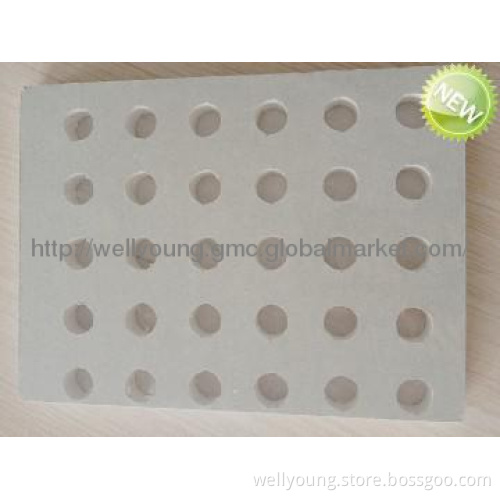 15mm round hole perforated gypsum board/ceiling tile